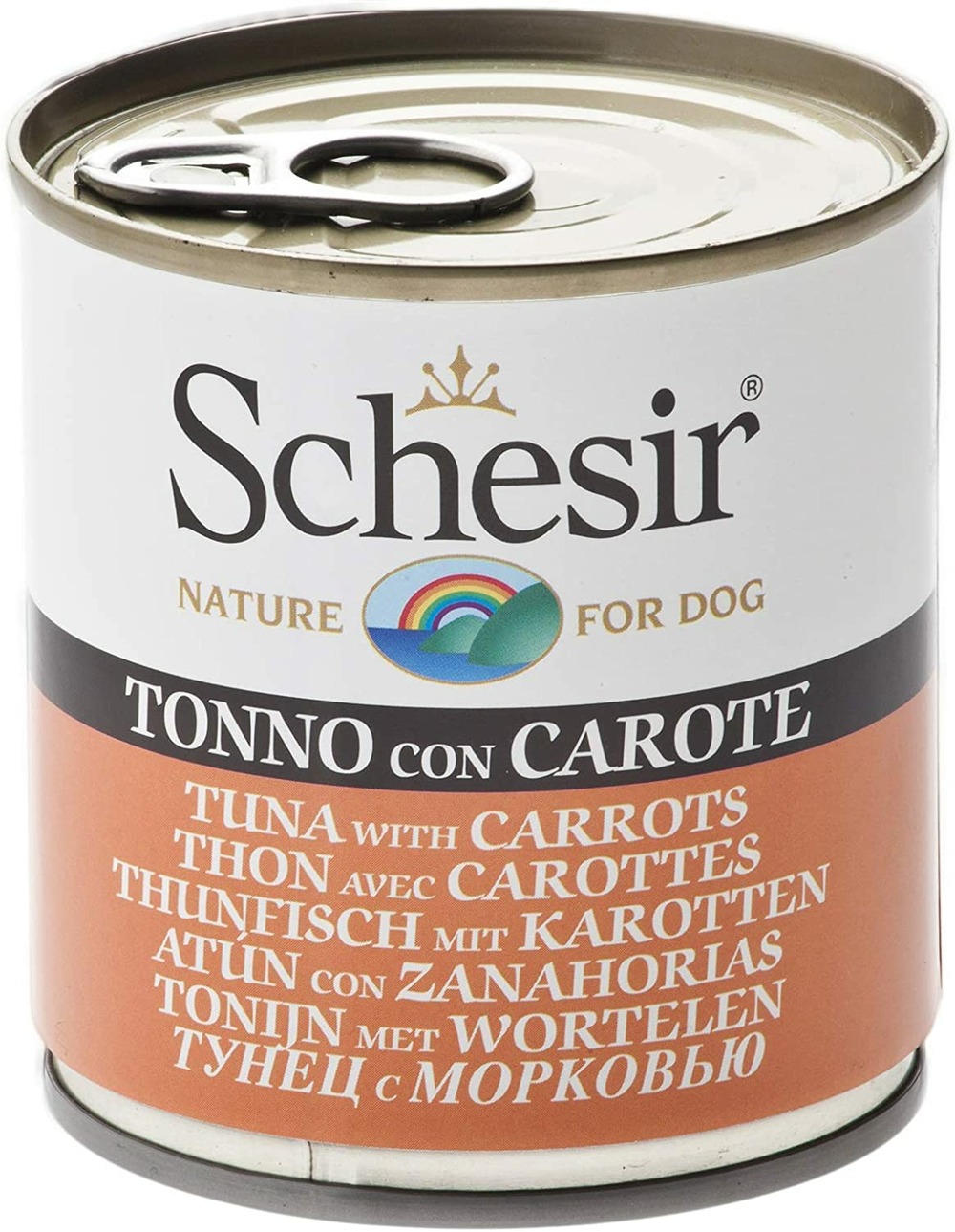 Gelée thon/carottes chien (boite 285g) - schesir 285 g