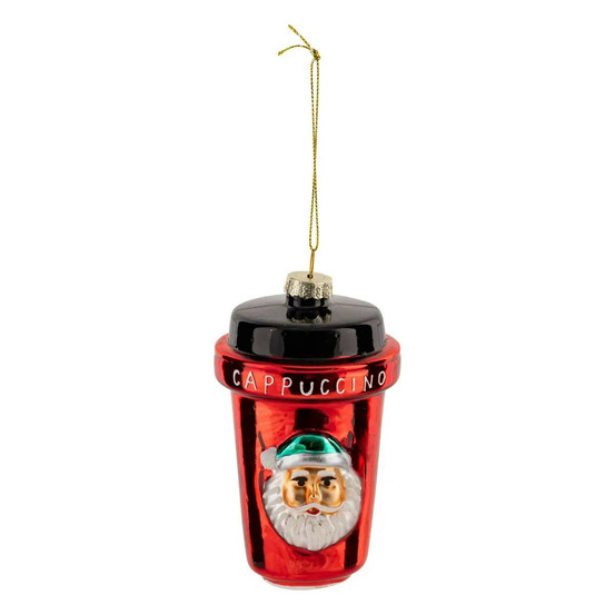 Sujet de noël cappuccino