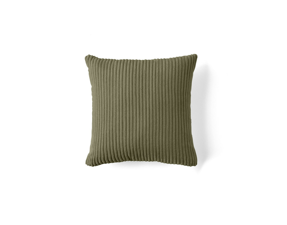 Selma - coussin - en velours côtelé - 40x40 cm