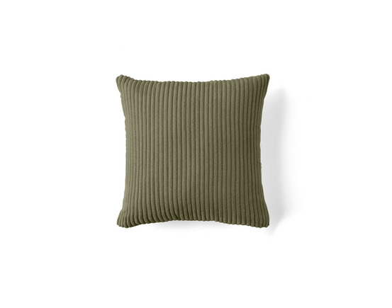 Selma - coussin - en velours côtelé - 40x40 cm