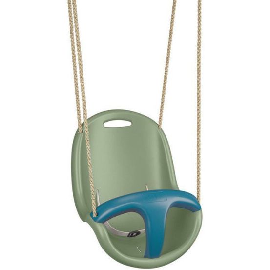 Siege bébé pour portique - - 9615p8 - vert /bleu