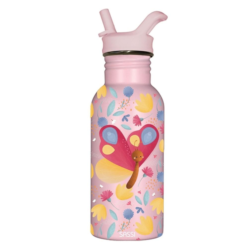 Bouteille en inox twirly le papillon 500 ml