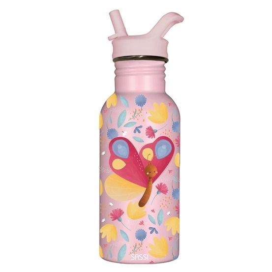 Bouteille en inox twirly le papillon 500 ml