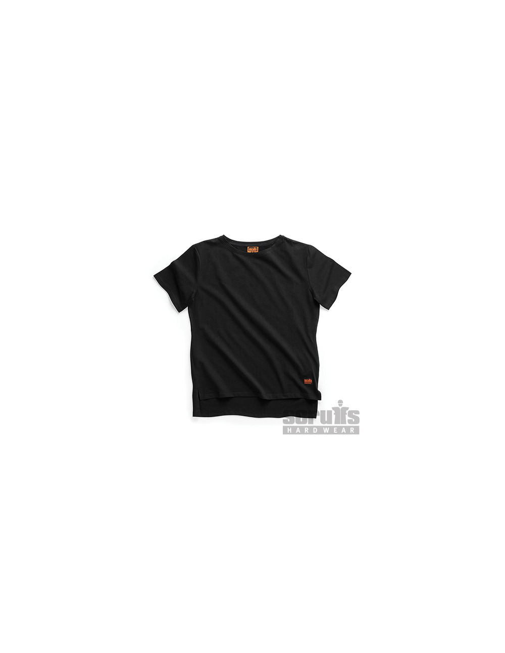 Scruffs - t-shirt noir trade pour femmes - taille 34