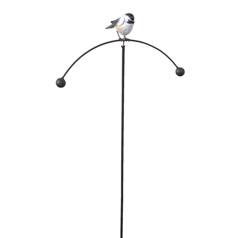 Tuteur mobile balancier oiseau 41x13x109cm
