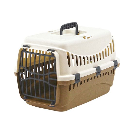 Boîte de transport plastique chats, lapins • caisse de transport