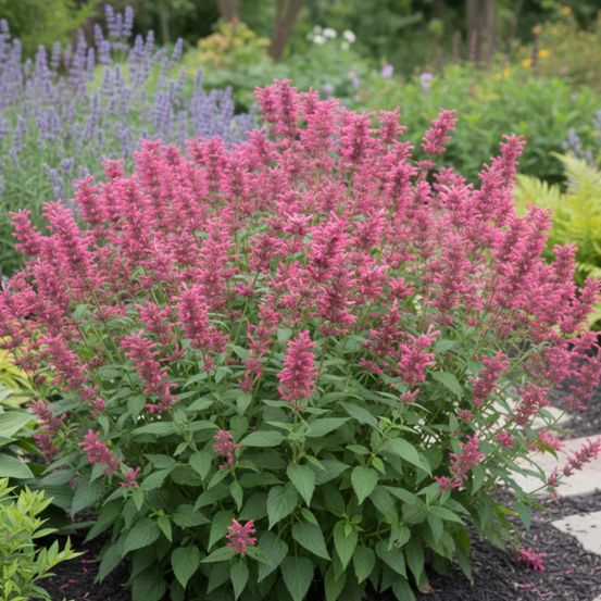 Agastache du mexique red fortune® lot de 9 godets