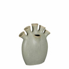 Mica decorations vase saul - 26x14x30.5 cm - céramique - vert