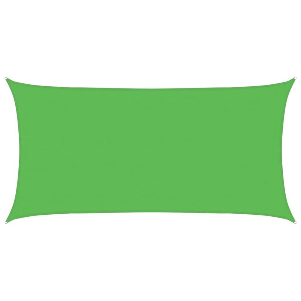 Voile d'ombrage 160 g/m² vert clair 4x7 m pehd