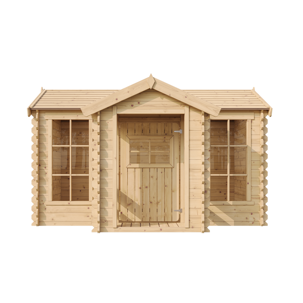 Maison en bois pour enfants - 2.63 m2 - 241 x 187 cm - m520