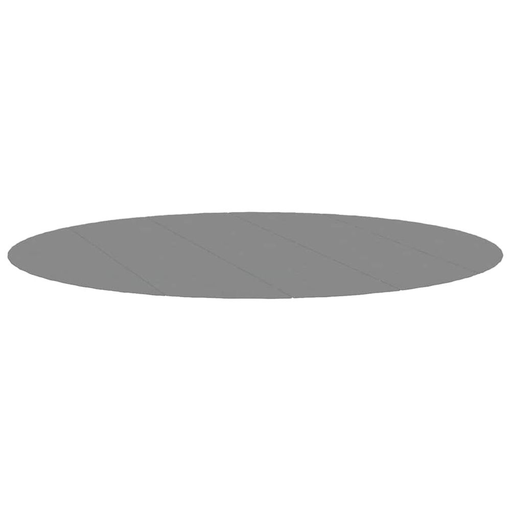 Tapis de piscine ø 550 cm (2 mm) tissu non tissé gris clair
