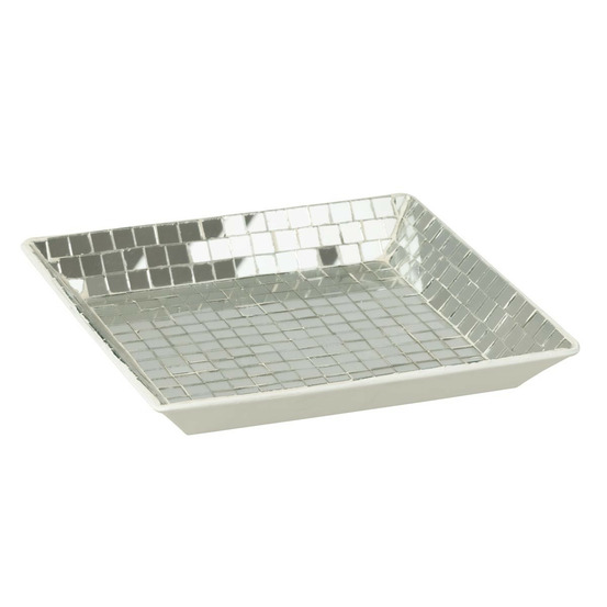 Plateau mosaïque en verre