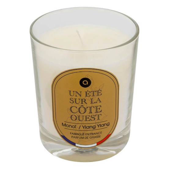 Bougie parfumée en verre