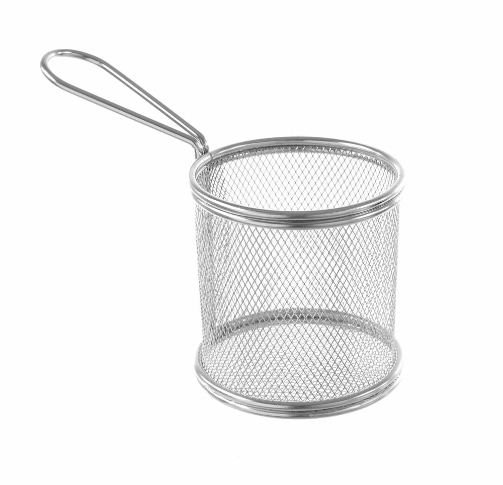 Paniers à frites miniatures 90x90x(h)90 mm - hendi