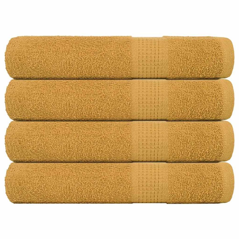 Serviettes frogn 4 pcs doré 100x200 cm 360 g/m²