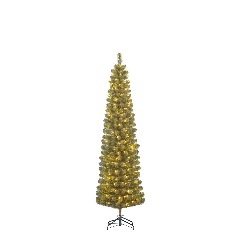 Black box trees charlton sapin de noël artificiel avec led - décoration noël ambiance chaleureuse - sapin lumineux noël avec
