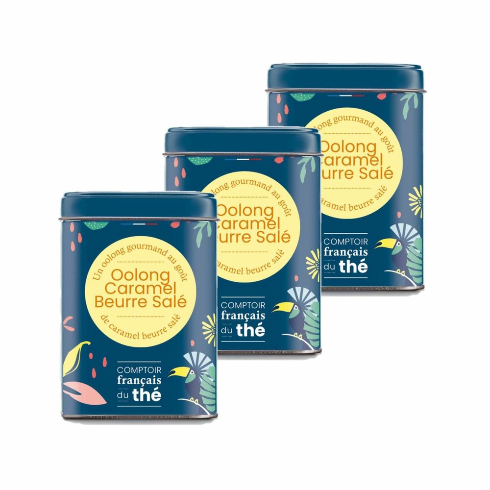Thé oolong caramel beurre salé - comptoir français du thé