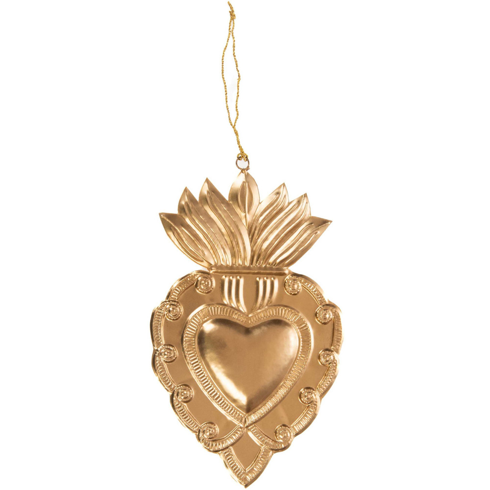 Décoration à suspendre ex votto 24 x 14 cm