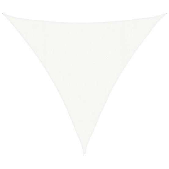 Voile d'ombrage 160 g/m² blanc 4,5x4,5x4,5 m pehd