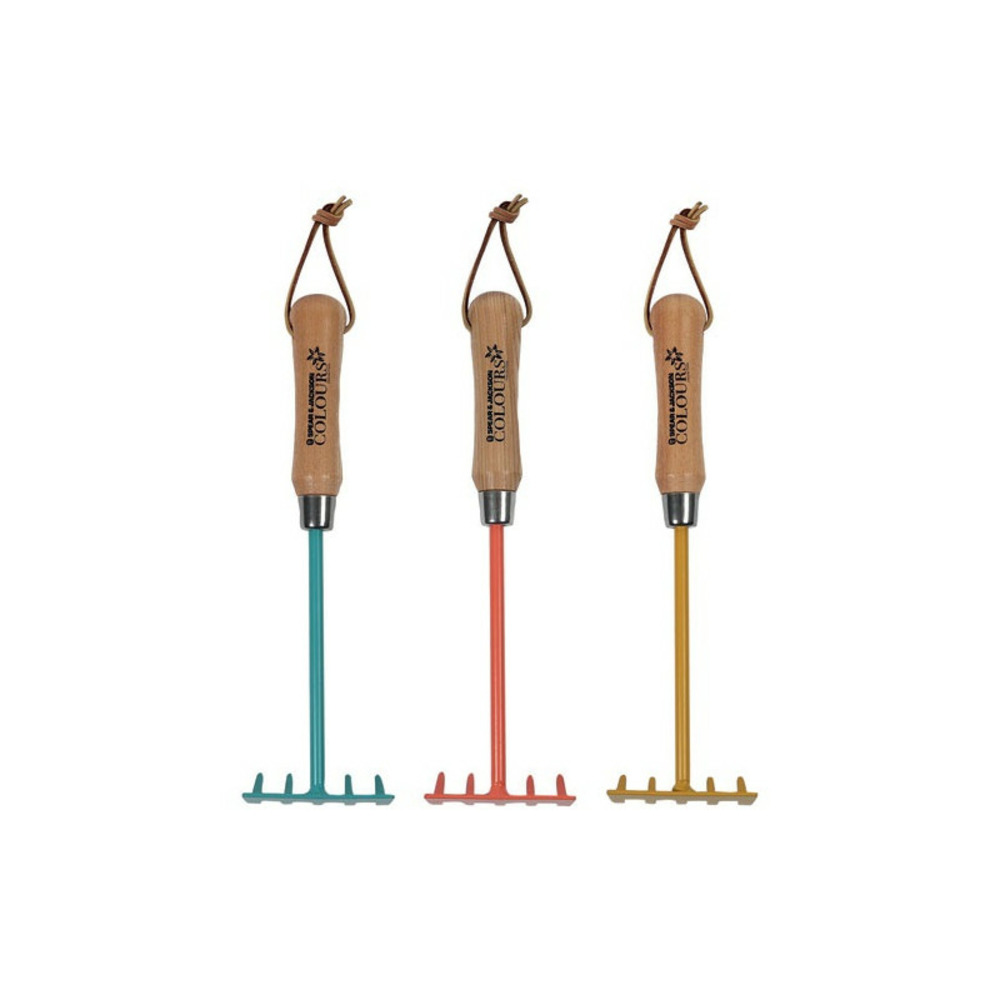 Rateau fleurs colours manche bois asso spear & jackson - 50556