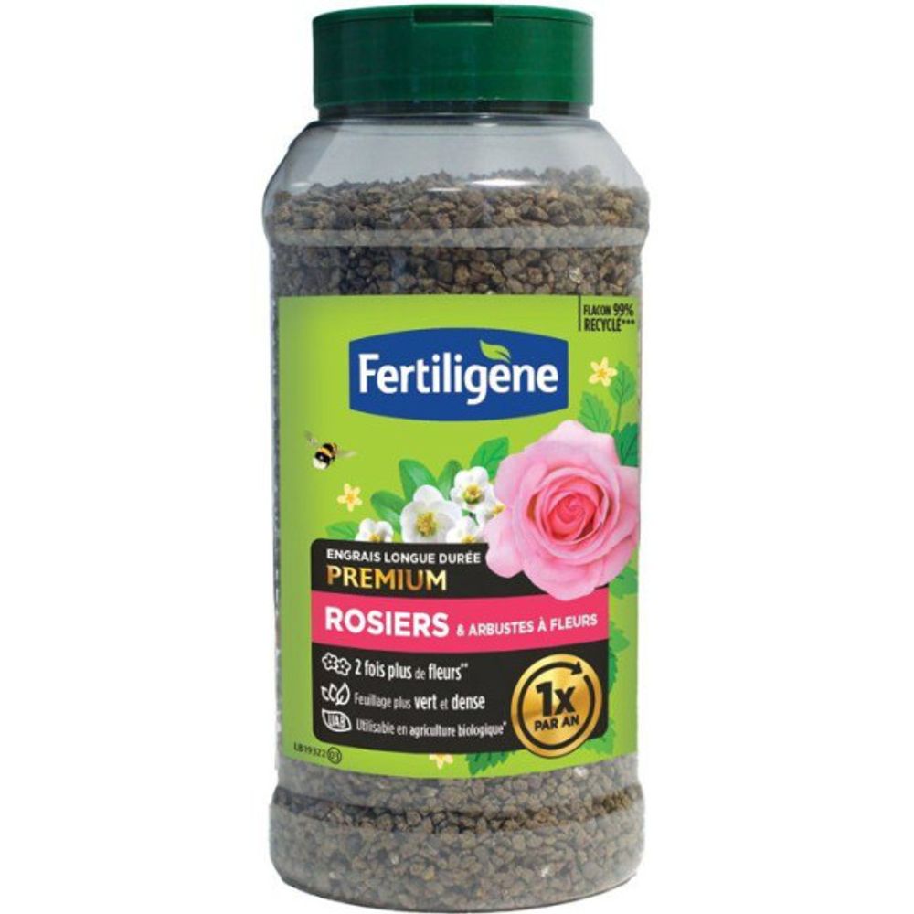 Engrais longue durée premium rosiers arbustes a fleurs 600 g - - fegldros