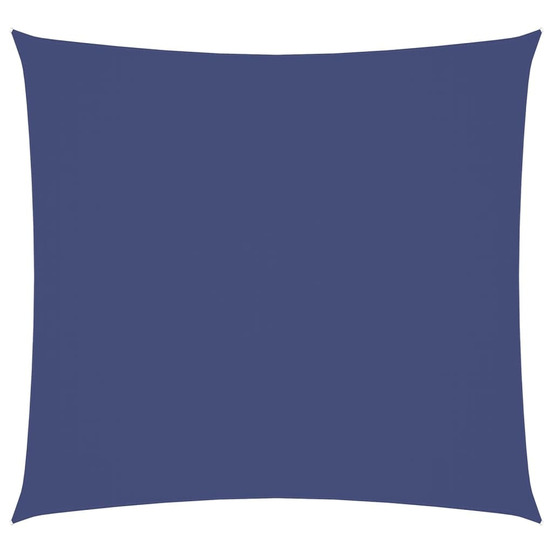 Voile de parasol tissu oxford carré 4x4 m bleu