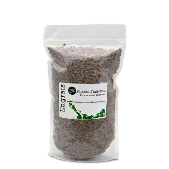 Engrais plantes vertes et fleuries - agro sens - sachet 1 kg
