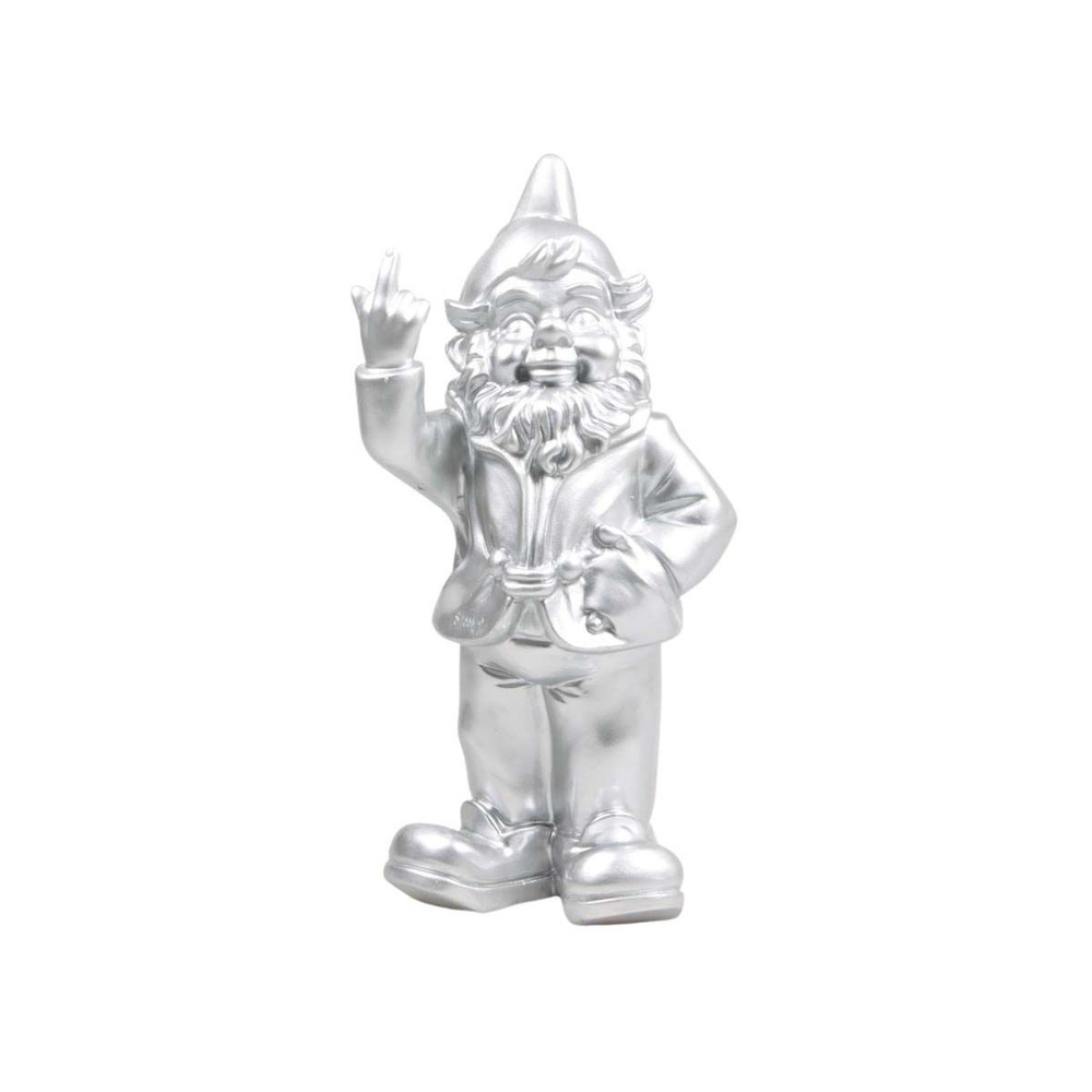 Nain de jardin en résine f*ck 16 x 12 x 32 cm