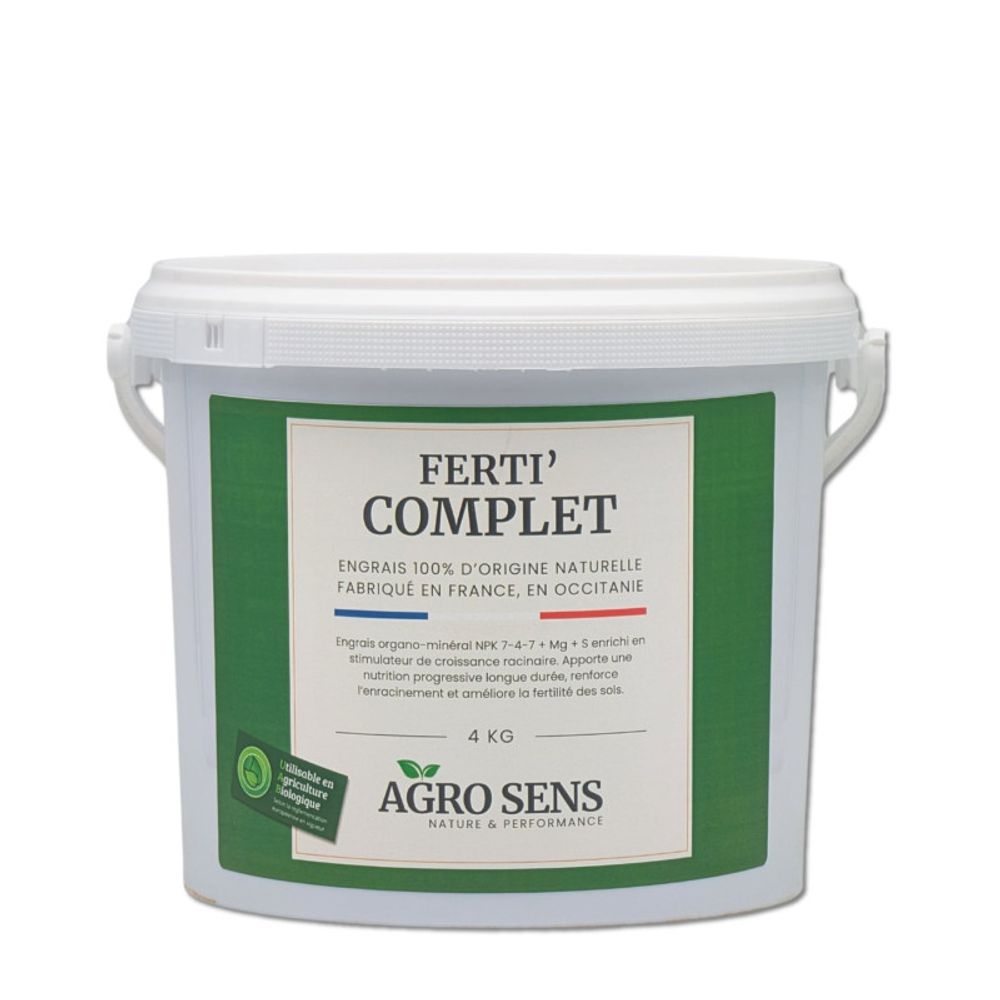 Ferti complet - engrais complet universel - seau 4 kg