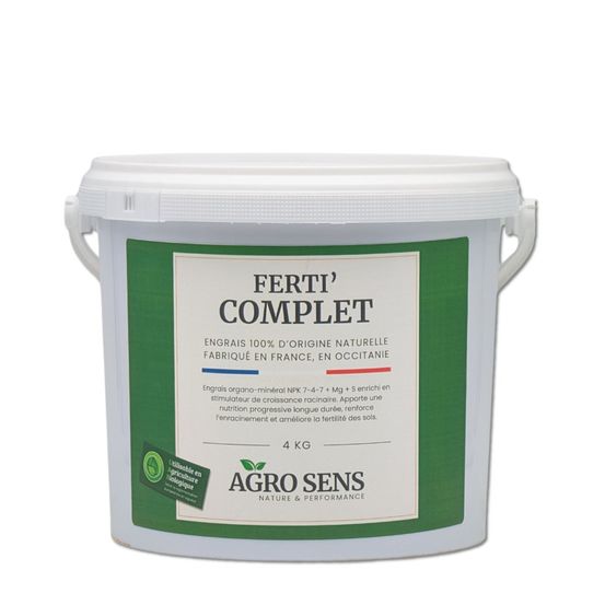 Ferti complet - engrais complet universel - seau 4 kg