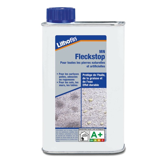 Lithofin mn fleckstop 500 ml - hydrofuge anti-taches pierre naturelle