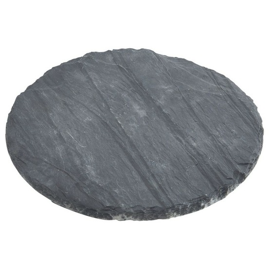 Pas japonais rond ardoise - gris anthracite 40 cm