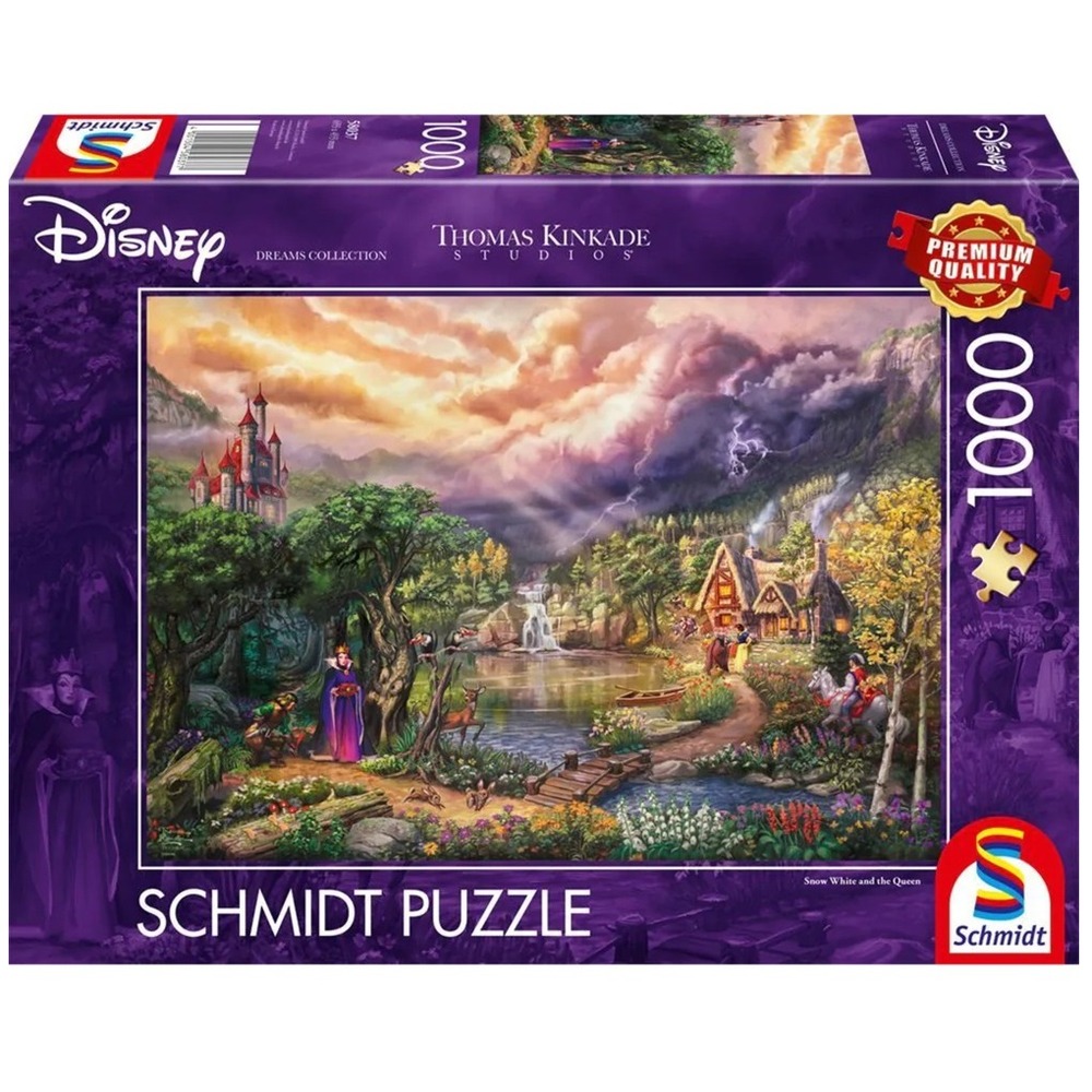 Puzzle blanche neige et la reine 1000 pcs