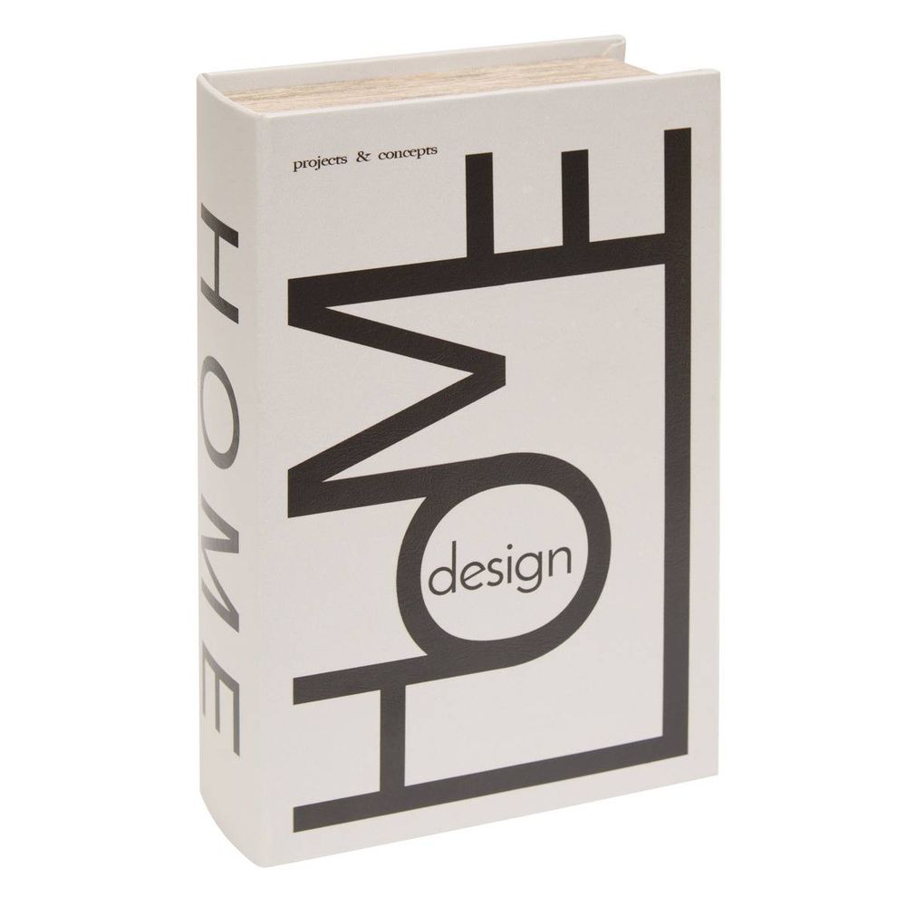 Boîte livre déco rectangulaire josh 18x27cm home