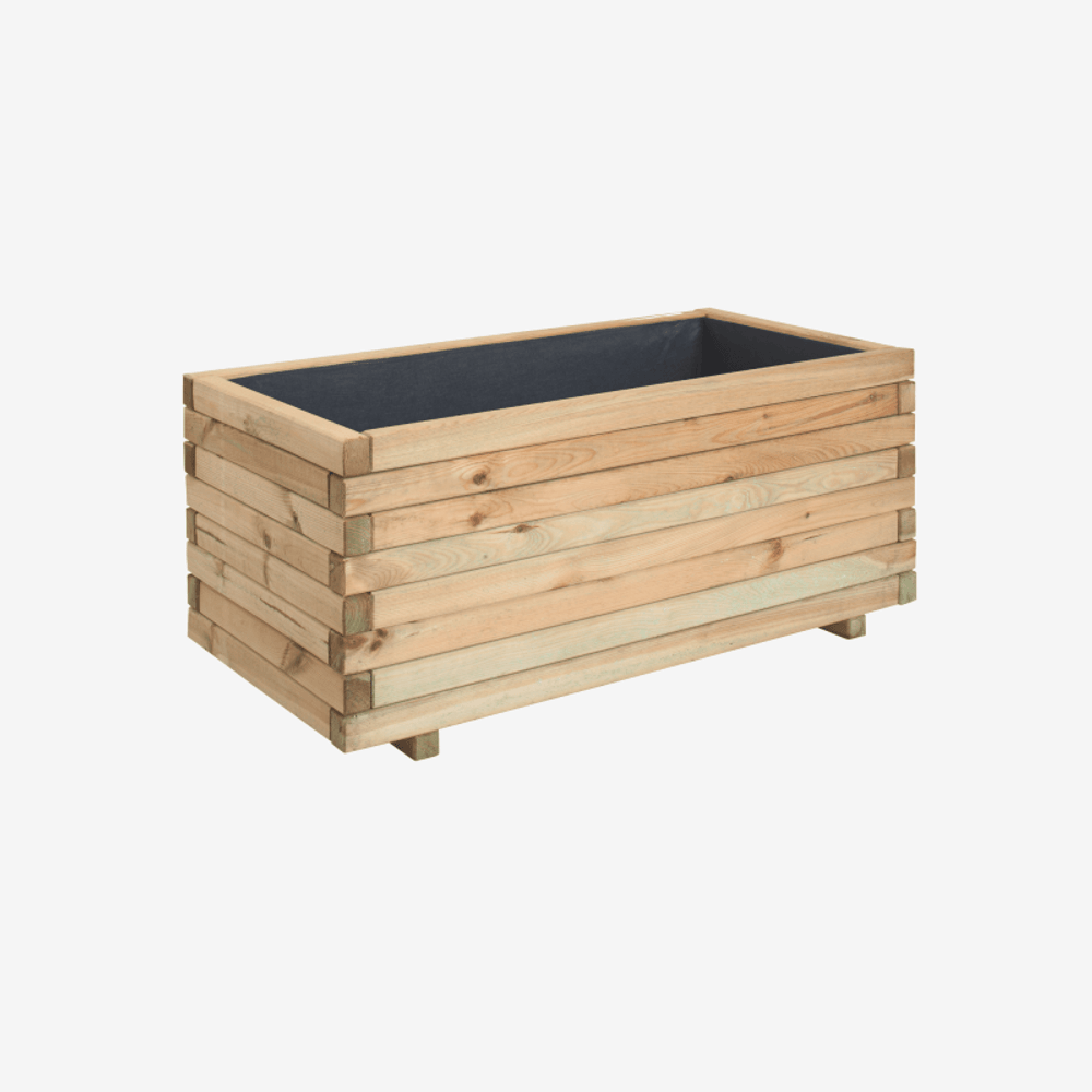 Bac a fleurs rectangulaire 143l
