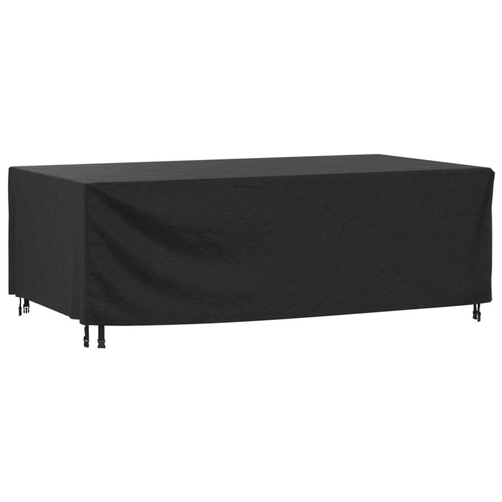 Housse de salon de jardin noir 229x113x73 cm imperméable 420d