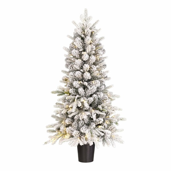 Black box trees grimshaw sapin de noel dual led vert givre blanc chaud 80l 206 tips batterie et minuteur - h120xd60cm