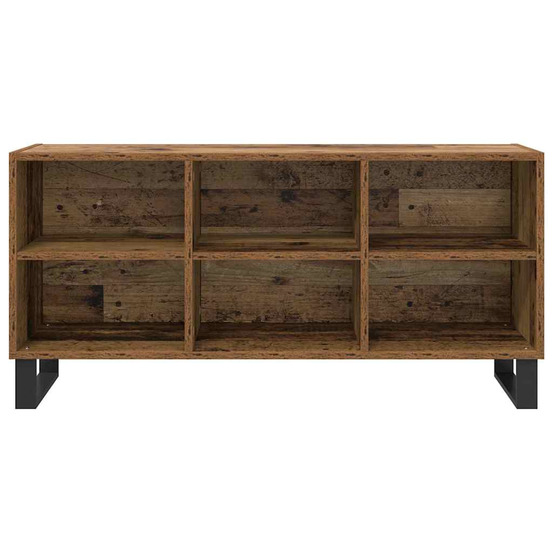 Meuble tv bois ancien 103,5 x 30 x 50 cm bois d'ingénierie