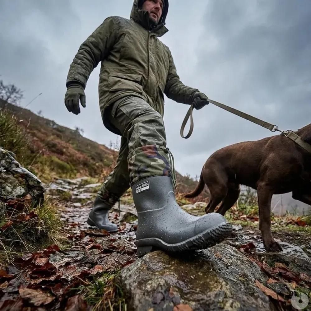 Bottes isolantes lemigo filcak 802 eva feutre noir/camo