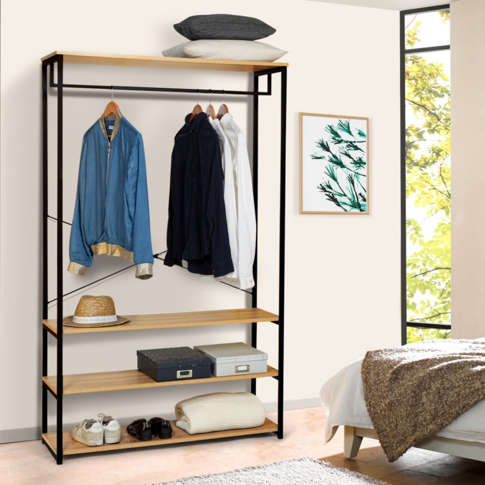 Dressing large l. 100 cm detroit design industriel