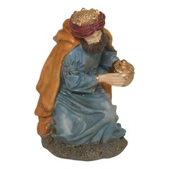 Santon pour crèche de noël h.20cm résine assorti
