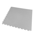 Dalles clipsables mosaik pvc - hyper résistantes joints invisibles gris-clair - garage, atelier - épaisseur 7mm