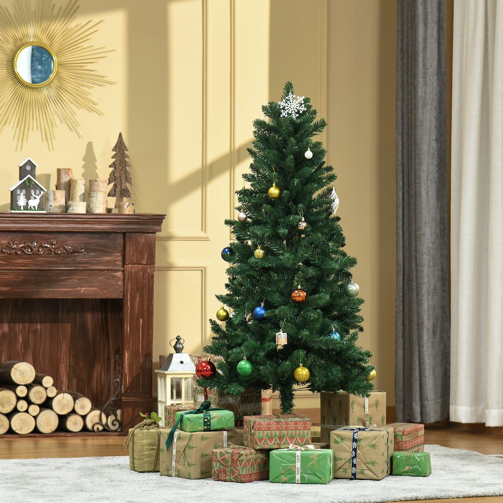 Sapin de noël artificiel en pvc vert 150 cm
