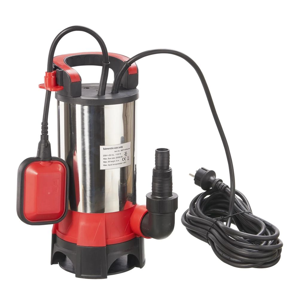 Pompe submersible pour eaux sales 'stpk1100', 1100 watts