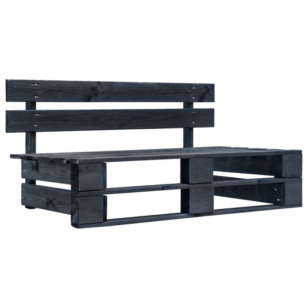 BANC PALETTE DE JARDIN BOIS 5-(869872)