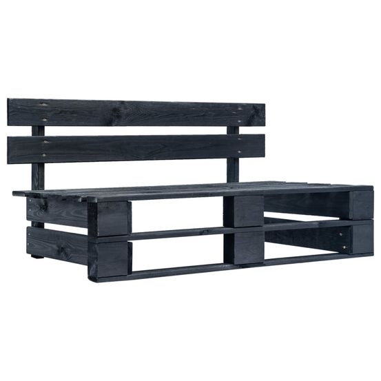 BANC PALETTE DE JARDIN BOIS 5-(869872)