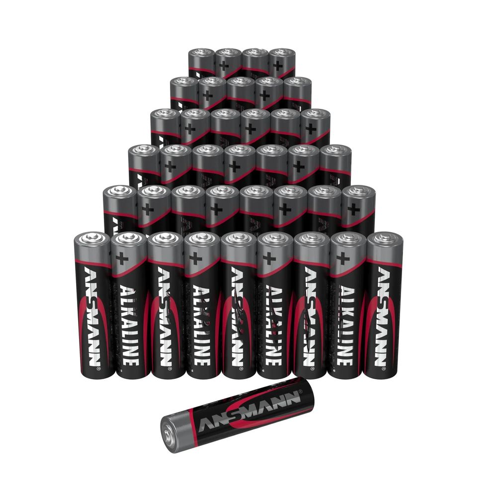 Piles alcalines micro (aaa) - 40 pièces