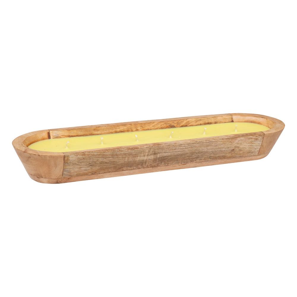 Bougie parfumée en bois 