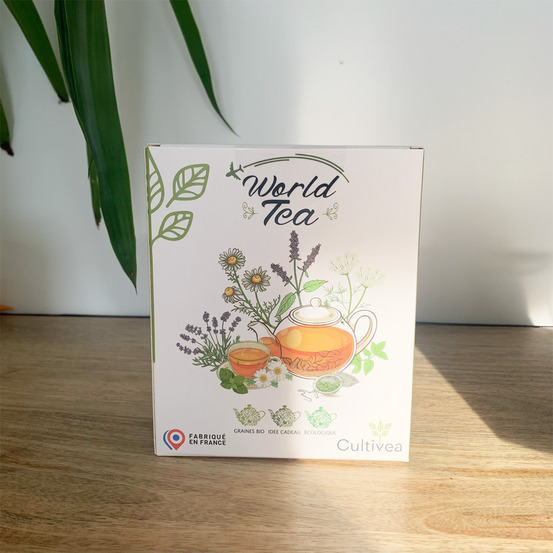 Coffret : je fais pousser mes thés du monde bio