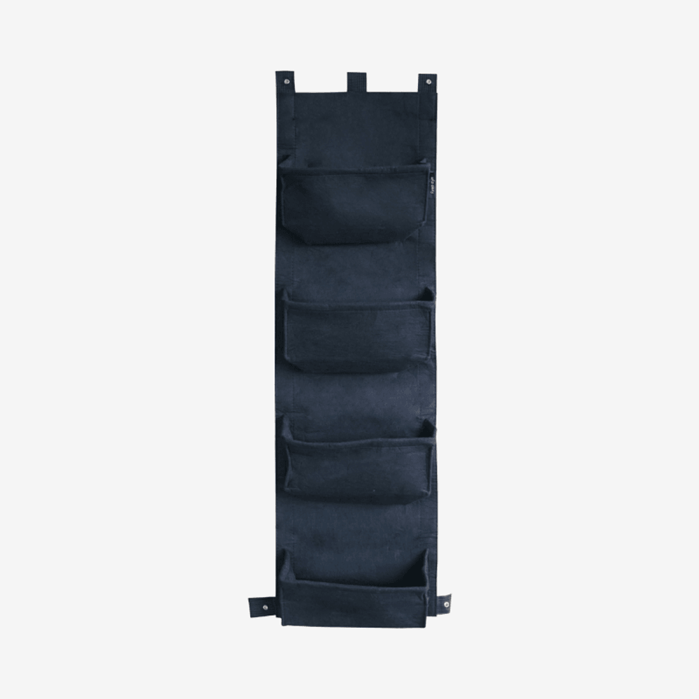 Mur végétal 4 sacs noirs en feutre géotextile
